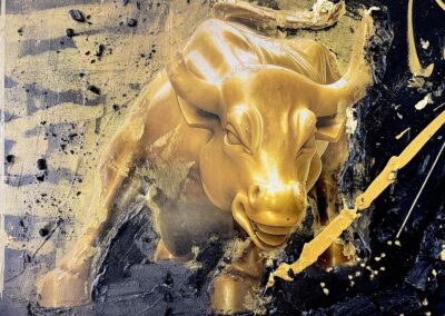 K-NY artwork BREAK FREE – photoluminescent acrylic urban luxury art