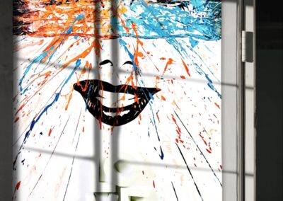 K-NY artwork FREE LOVE – luminous acrylic art from the LOVE & DESIRE cluster