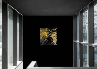 K-NY artwork BREAK FREE – photoluminescent acrylic urban luxury art
