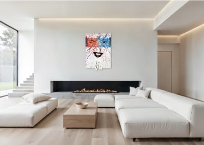 K-NY artwork FREE LOVE – luminous acrylic art from the LOVE & DESIRE cluster