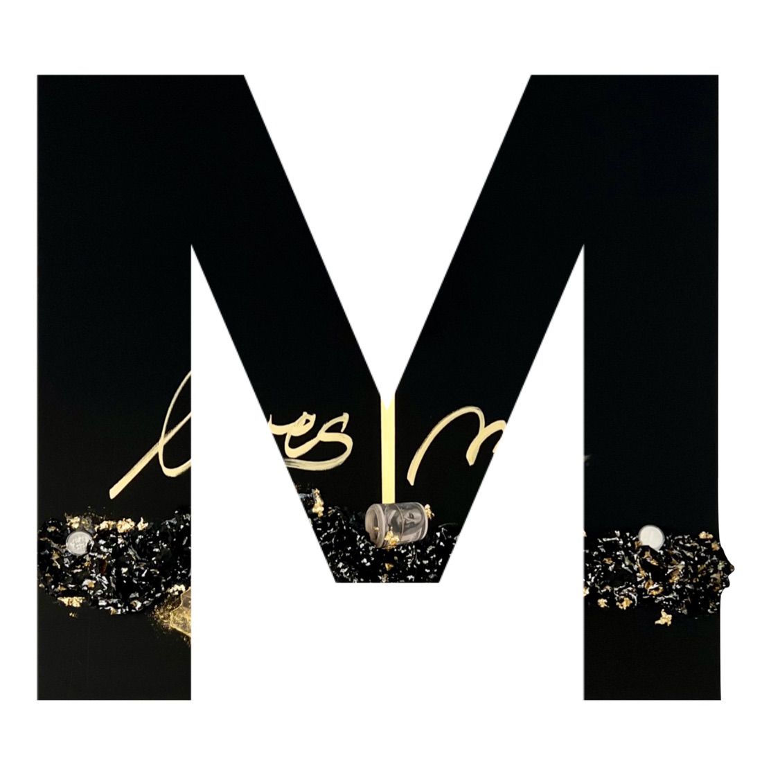 K-NY artwork MONEY LOVES ME K-NY artwork BREAK FREE – photoluminescent acrylic urban luxury art