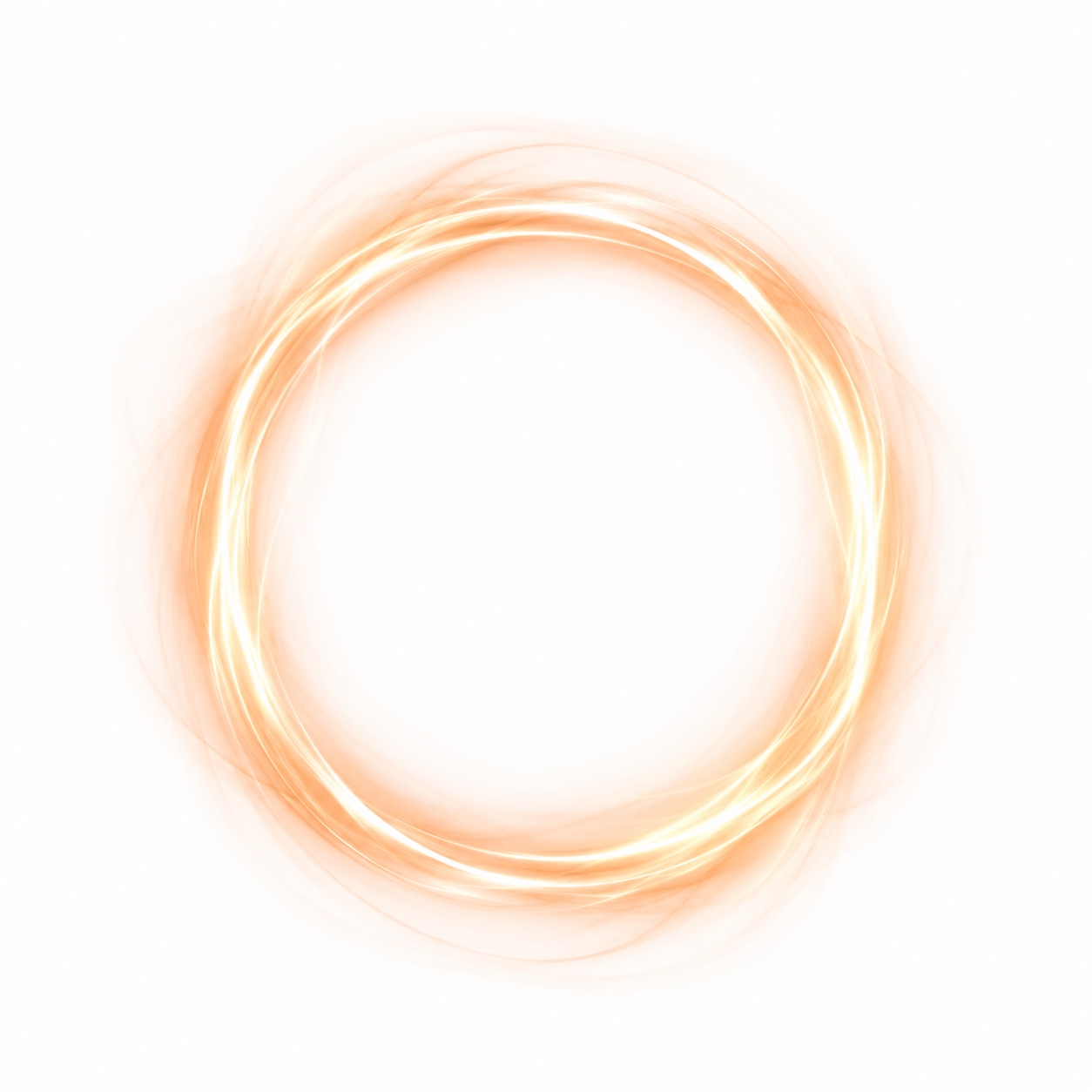 Soft luminous ring symbolizing the K-NY cluster LOVE & DESIRE — emotional tension, intimacy, desire, and atmospheric movement expressed through flowing light.