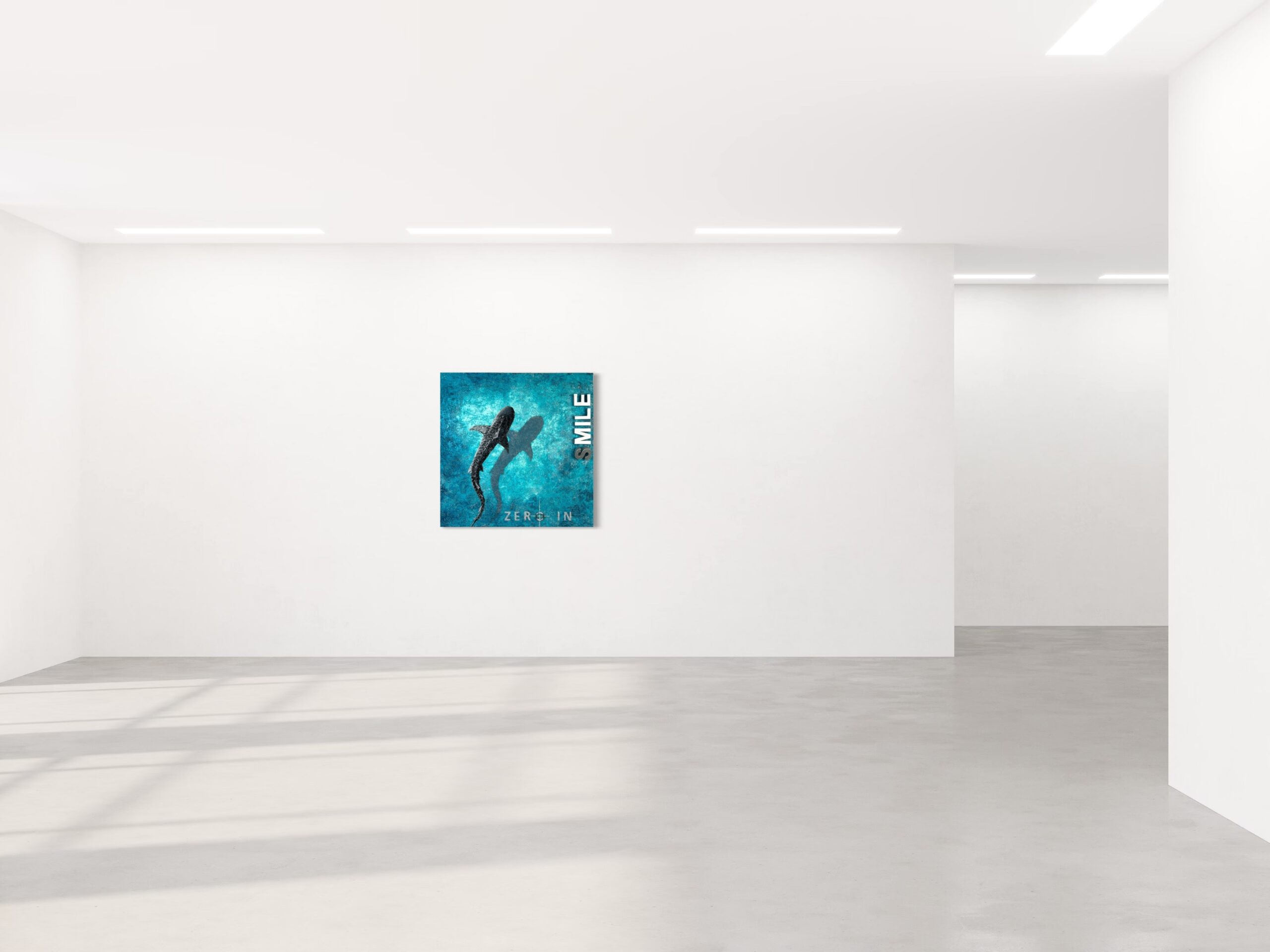 K-NY Gallery Space. K-NY artwork in the K-NY Gallery Space, demonstrating the relationship between artwork, architecture and perception.