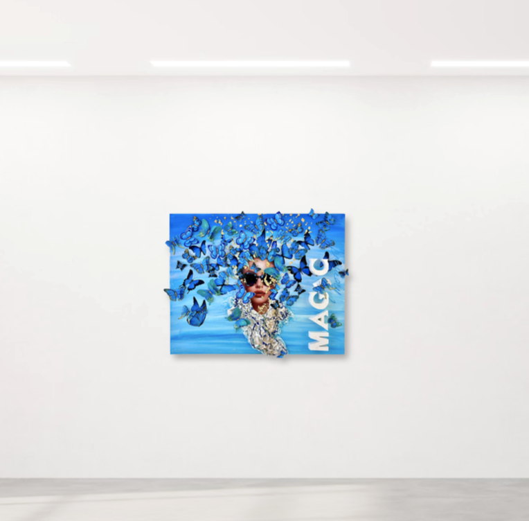 K-NY Gallery Space. K-NY artwork in the K-NY Gallery Space, demonstrating the relationship between artwork, architecture and perception.