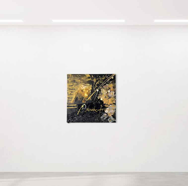 K-NY Gallery Space. K-NY artwork in the K-NY Gallery Space, demonstrating the relationship between artwork, architecture and perception.