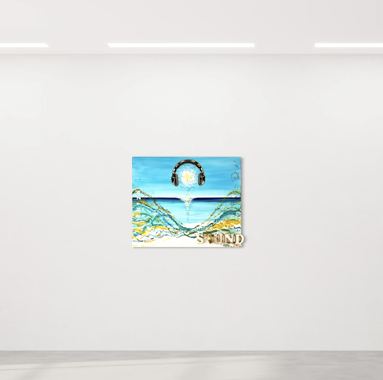 K-NY Gallery Space. K-NY artwork in the K-NY Gallery Space, demonstrating the relationship between artwork, architecture and perception.