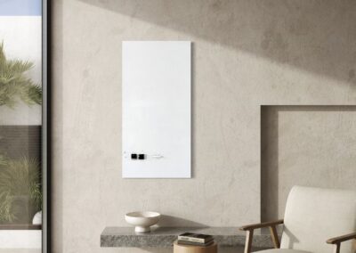 K-NY, TOUCHÉ., MOVE III from CASE 02 — WAIT..., white conceptual artwork with Morse code and mirrored elements.
