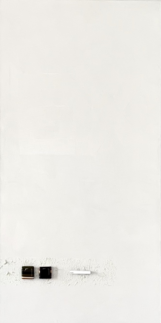 Day view of MOVE III — TOUCHÉ. from CASE 02 — WAIT... by K-NY, showing the artwork and its material structure in daylight.